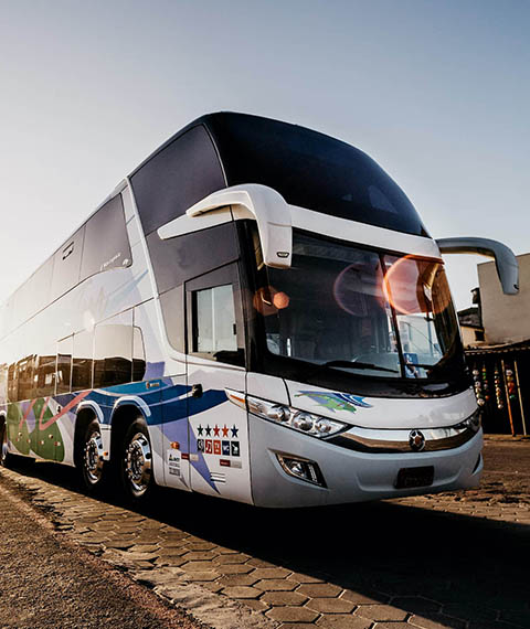 Coach bus exterior